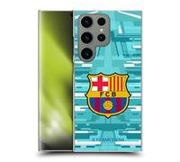 Head Case Designs Officially Licensed FC Barcelona Home Goalkeeper 2019/20 Crest Kit Hard Back Case Compatible With Samsung Galaxy S24 Ultra 5G