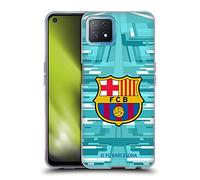 Head Case Designs Officially Licensed FC Barcelona Home Goalkeeper 2019/20 Crest Kit Soft Gel Case Compatible With Oppo A72 5G