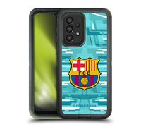 Head Case Designs Officially Licensed FC Barcelona Home Goalkeeper 2019/20 Crest Kit Ultra-Armoured Shockproof Case [Military Grade Protection] Compatible With Galaxy A33 5G (2022)