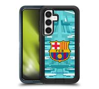 Head Case Designs Officially Licensed FC Barcelona Home Goalkeeper 2019/20 Crest Kit Ultra-Armoured Shockproof Case [Military Grade Protection] Compatible With Samsung Galaxy S24 5G