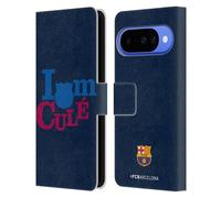 Head Case Designs Officially Licensed FC Barcelona I'M A Cule Campions Leather Wallet Case Compatible With Google Pixel 10