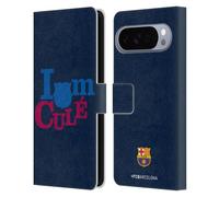 Head Case Designs Officially Licensed FC Barcelona I'M A Cule Campions Leather Wallet Case Compatible With Google Pixel 10 Pro XL