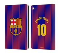 Head Case Designs Officially Licensed FC Barcelona Lamine?Yamal 2025/26 Players Home Kit Leather Wallet Case Compatible With Apple iPad Air 2 (2014)