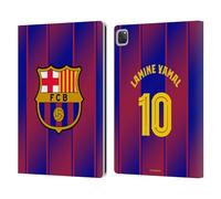 Head Case Designs Officially Licensed FC Barcelona Lamine?Yamal 2025/26 Players Home Kit Leather Wallet Case Compatible With Apple iPad Pro 12.9 2020/2021/2022