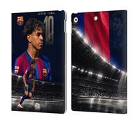 Head Case Designs Officially Licensed FC Barcelona Lamine Yamal 2026/27 First Team Leather Wallet Case Compatible With Apple iPad 10.2 2019/2020/2021
