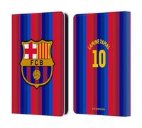 Head Case Designs Officially Licensed FC Barcelona Lamine Yamal 2026/27 Players Home Kit Leather Wallet Case Compatible With Amazon Kindle 11th Gen 6in 2022