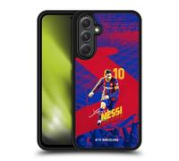 Head Case Designs Officially Licensed FC Barcelona Lionel Messi 2020/21 First Team Group 1 Gel Armour Case [Military Grade Protection] Compatible With Samsung Galaxy A54 5G