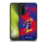 Head Case Designs Officially Licensed FC Barcelona Lionel Messi 2020/21 First Team Group 1 Gel Armour Case [Military Grade Protection] Compatible With Samsung Galaxy A36 5G