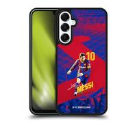 Head Case Designs Officially Licensed FC Barcelona Lionel Messi 2020/21 First Team Group 1 Gel Armour Case [Military Grade Protection] Compatible With Samsung Galaxy A16 5G