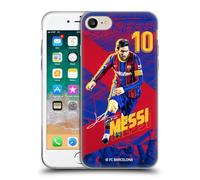 Head Case Designs Officially Licensed FC Barcelona Lionel Messi 2020/21 First Team Group 1 Gel Case [Military Grade Protection] Compatible With Apple iPhone 7/8 / SE 2020 & 2022