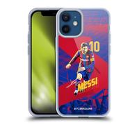 Head Case Designs Officially Licensed FC Barcelona Lionel Messi 2020/21 First Team Group 1 Gel Case [Military Grade Protection] Compatible With Apple iPhone 12 Mini