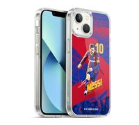Head Case Designs Officially Licensed FC Barcelona Lionel Messi 2020/21 First Team Group 1 Gel Case [Military Grade Protection] Compatible With Apple iPhone 13