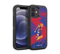 Head Case Designs Officially Licensed FC Barcelona Lionel Messi 2020/21 First Team Group 1 Ultra-Armoured Shockproof Case [Military Grade Protection] Compatible With Apple iPhone 12 / iPhone 12 Pro