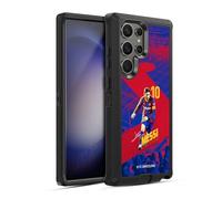 Head Case Designs Officially Licensed FC Barcelona Lionel Messi 2020/21 First Team Group 1 Ultra-Armoured Shockproof Case [Military Grade Protection] Compatible With Samsung Galaxy S23 Ultra 5G