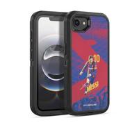 Head Case Designs Officially Licensed FC Barcelona Lionel Messi 2020/21 First Team Group 1 Ultra-Armoured Shockproof Case [Military Grade Protection] Compatible With Apple iPhone 16e / iPhone 17e