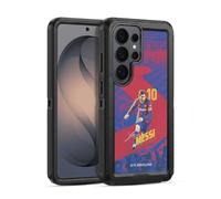Head Case Designs Officially Licensed FC Barcelona Lionel Messi 2020/21 First Team Group 1 Ultra-Armoured Shockproof Case [Military Grade Protection] Compatible With Samsung Galaxy S26 Ultra
