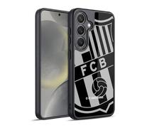Head Case Designs Officially Licensed FC Barcelona Oversized Crest Gel Armour Case [Military Grade Protection] Compatible With Samsung Galaxy S24 5G