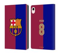 Head Case Designs Officially Licensed FC Barcelona Pedri 2024/25 Players Home Kit Leather Wallet Case Compatible With Apple iPad mini (2021/2024)