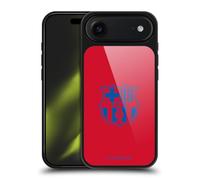 Head Case Designs Officially Licensed FC Barcelona Red Crest Patterns Gel Armour Case [Military Grade Protection] Compatible With Apple iPhone 17 Air