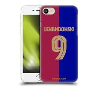 Head Case Designs Officially Licensed FC Barcelona Robert Lewandowski 2024/25 Players Home Kit Hard Back Case Compatible With Apple iPhone 7/8 / SE 2020 & 2022