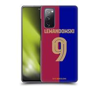 Head Case Designs Officially Licensed FC Barcelona Robert Lewandowski 2024/25 Players Home Kit Hard Back Case Compatible With Samsung Galaxy S20 FE / 5G