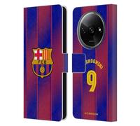 Head Case Designs Officially Licensed FC Barcelona Robert?Lewandowski 2025/26 Players Home Kit Leather Wallet Case Compatible With Xiaomi Redmi A3