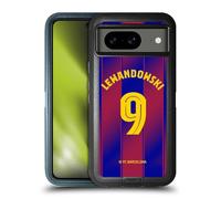 Head Case Designs Officially Licensed FC Barcelona Robert?Lewandowski 2025/26 Players Home Kit Ultra-Armoured Shockproof Case [Military Grade Protection] Compatible With Google Pixel 8