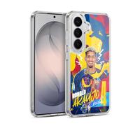 Head Case Designs Officially Licensed FC Barcelona Ronald Araújo 2022/23 First Team Gel Case [Military Grade Protection] Compatible with Samsung Galaxy S26 Plus and Compatible with MagSafe