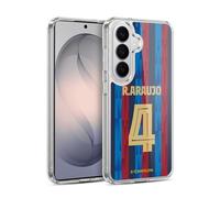 Head Case Designs Officially Licensed FC Barcelona Ronald Araújo 2022/23 Players Home Kit Gel Case [Military Grade Protection] Compatible with Samsung Galaxy S26 Plus and Compatible with MagSafe