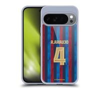 Head Case Designs Officially Licensed FC Barcelona Ronald Araújo 2022/23 Players Home Kit Gel Case [Military Grade Protection] Compatible with Google Pixel 10 and Compatible with MagSafe