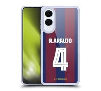 Head Case Designs Officially Licensed FC Barcelona Ronald Araújo 2023/24 Players Home Kit Gel Case [Military Grade Protection] Compatible With Samsung Galaxy S25 Edge