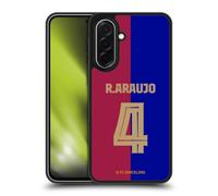 Head Case Designs Officially Licensed FC Barcelona Ronald Araújo 2024/25 Players Home Kit Gel Armour Case [Military Grade Protection] Compatible With Samsung Galaxy A36 5G