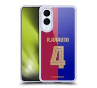 Head Case Designs Officially Licensed FC Barcelona Ronald Araújo 2024/25 Players Home Kit Gel Case [Military Grade Protection] Compatible With Samsung Galaxy S25 Edge