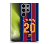 Head Case Designs Officially Licensed FC Barcelona Sergi Roberto 2020/21 Players Home Kit Group 2 Hard Back Case Compatible With Samsung Galaxy S24 Ultra 5G
