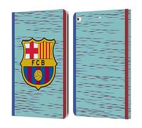 Head Case Designs Officially Licensed FC Barcelona Third 2023/24 Crest Kit Leather Wallet Case Compatible With Apple iPad 9.7 2017 / iPad 9.7 2018