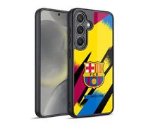 Head Case Designs Officially Licensed FC Barcelona Third Goalkeeper 2019/20 Crest Kit Gel Armour Case [Military Grade Protection] Compatible With Samsung Galaxy S24 5G