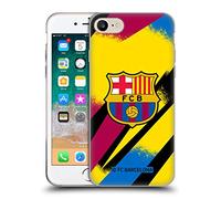 Head Case Designs Officially Licensed FC Barcelona Third Goalkeeper 2019/20 Crest Kit Gel Case [Military Grade Protection] Compatible With Apple iPhone 7/8 / SE 2020 & 2022