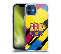 Head Case Designs Officially Licensed FC Barcelona Third Goalkeeper 2019/20 Crest Kit Gel Case [Military Grade Protection] Compatible with Apple iPhone 12 / iPhone 12 Pro and Compatible with MagSafe