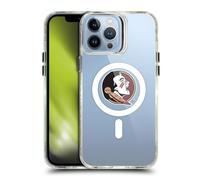 Head Case Designs Officially Licensed Florida State University FSU Florida State University Logo SHOCKPROOF BUMPER CASE COMPATIBLE WITH Apple iPhone 13 Pro Max & MAGSAFE
