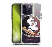 Head Case Designs Officially Licensed Florida State University FSU Florida State University Oversized SHOCKPROOF BUMPER CASE COMPATIBLE WITH Apple iPhone 14 Pro Max & MAGSAFE