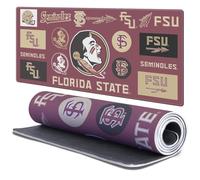 Head Case Designs Officially Licensed Florida State University FSU Sticker Collage Florida State University 37.4 x 15.75 x 0.16 inches (900 x 400 mm) - XL Gaming Desk PC Keyboard Mouse Mat Pad