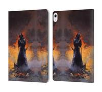 Head Case Designs Officially Licensed Frank Frazetta Death Dealer 3 Medieval Fantasy Leather Wallet Case Compatible With Apple iPad Air 13 2024/2025