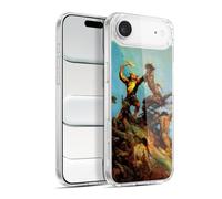 Head Case Designs Officially Licensed Frank Frazetta Indomitable Fantasy Gel Case [Military Grade Protection] Compatible with Apple iPhone 17 Air and Compatible with MagSafe