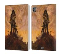 Head Case Designs Officially Licensed Frank Frazetta The Barbarian Medieval Fantasy Leather Wallet Case Compatible With Apple iPad Pro 11 M4 2024