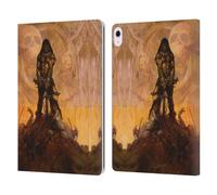 Head Case Designs Officially Licensed Frank Frazetta The Barbarian Medieval Fantasy Leather Wallet Case Compatible With Apple iPad Air 13 2024/2025
