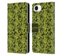 Head Case Designs Officially Licensed Frida Kahlo Bird Pattern Tropical Leather Wallet Case Compatible With Apple iPhone 16e