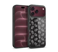 Head Case Designs Officially Licensed Frida Kahlo Black Heart Typography Gel Armour Case [Military Grade Protection] Compatible With Apple iPhone 18 Pro Max