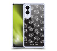Head Case Designs Officially Licensed Frida Kahlo Black Heart Typography Gel Case [Military Grade Protection] Compatible With Samsung Galaxy S25 Edge
