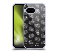 Head Case Designs Officially Licensed Frida Kahlo Black Heart Typography Gel Case [Military Grade Protection] Compatible With Google Pixel 9A