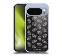 Head Case Designs Officially Licensed Frida Kahlo Black Heart Typography Gel Case [Military Grade Protection] Compatible with Google Pixel 10 Pro XL and Compatible with MagSafe